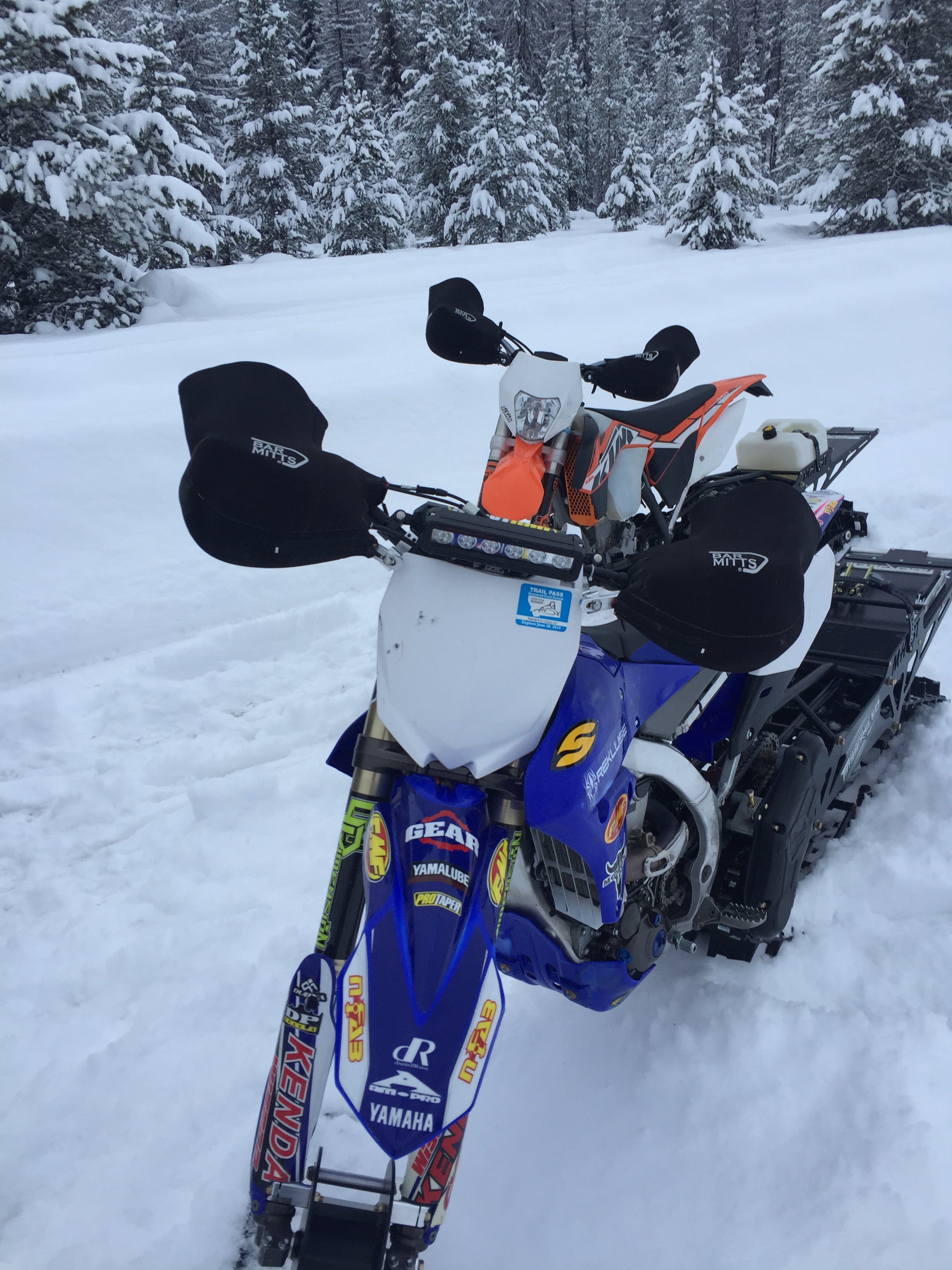 Snowmobile / ATV / Motorcycle / Dirt Bike Mitts – Bar Mitts